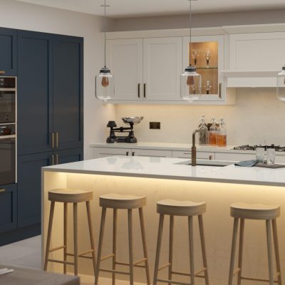 Simply Carrara 20mm & 30mm - Quartz Worktop - 1m Worktops