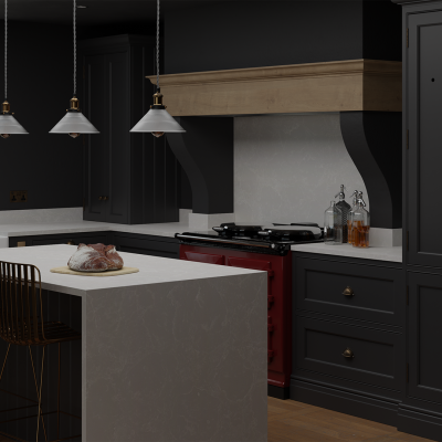 Simply Ice White 20mm & 30mm - Quartz Worktop - 1m Worktops