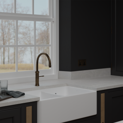 Simply Ice White 20mm & 30mm - Quartz Worktop - 1m Worktops