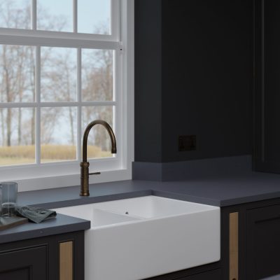 Simply Grey Shimmer 20mm & 30mm - Quartz Worktop - 1m Worktops