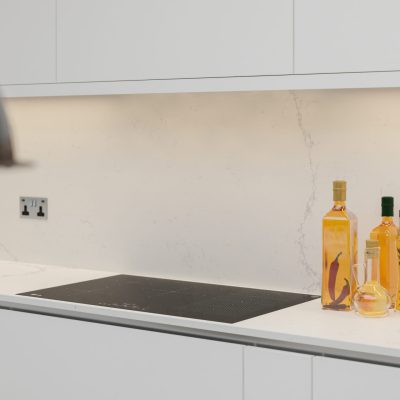 Simply Sorrento Grey 20mm & 30mm - Quartz Worktop - 1m Worktops