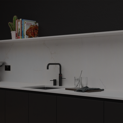 Simply Sorrento Gold 20mm & 30mm - Quartz Worktop - 1m Worktops