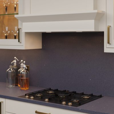 Simply Grey Sparkle 20mm & 30mm - Quartz Worktop - 1m Worktops