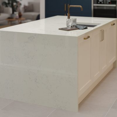 Simply Carrara 20mm & 30mm - Quartz Worktop - 1m Worktops