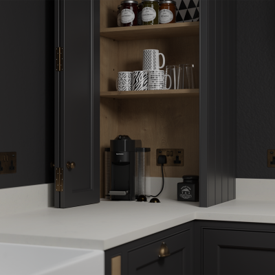 Simply Carrara Sparkle 20mm & 30mm - Quartz Worktop - 1m Worktops