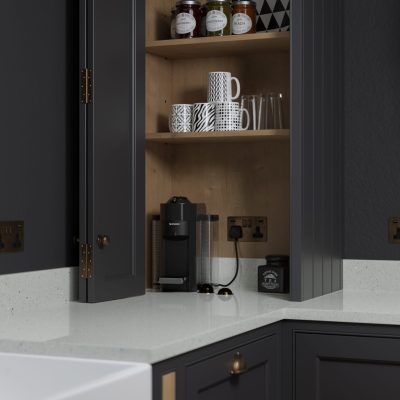 Simply White Sparkle 20mm & 30mm - Quartz Worktop - 1m Worktops