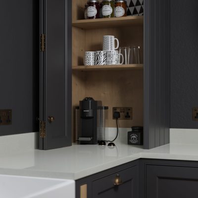 Simply White Shimmer 20mm & 30mm - Quartz Worktop - 1m Worktops