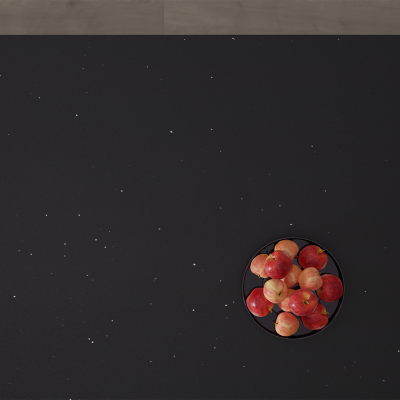 Simply Black Sparkle 20mm & 30mm - Quartz Worktop