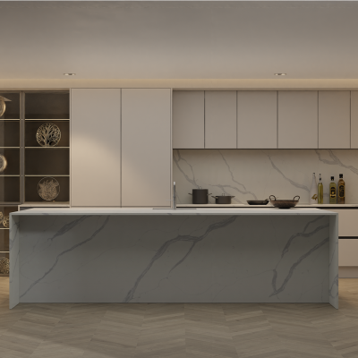 Simply Calacatta Luna Grey 20mm & 30mm - Quartz Worktop - 1m Worktops