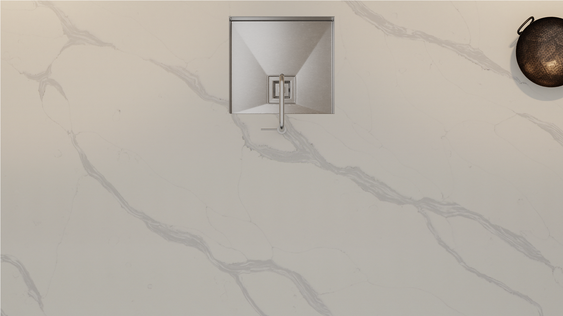 Simply Calacatta Luna Grey 20mm & 30mm - Quartz Worktop - 1m Worktops