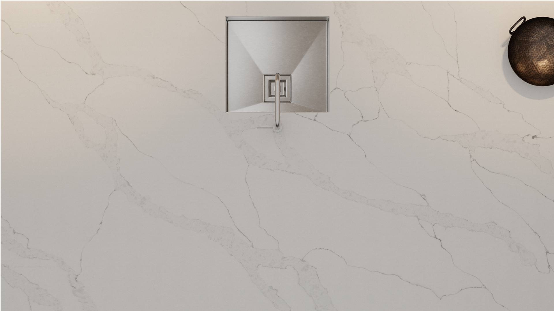 Simply Calacatta Supreme 20mm & 30mm - Quartz Worktop - 1m Worktops