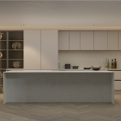 Simply Carrara Gold 20mm & 30mm - Quartz Worktop - 1m Worktops