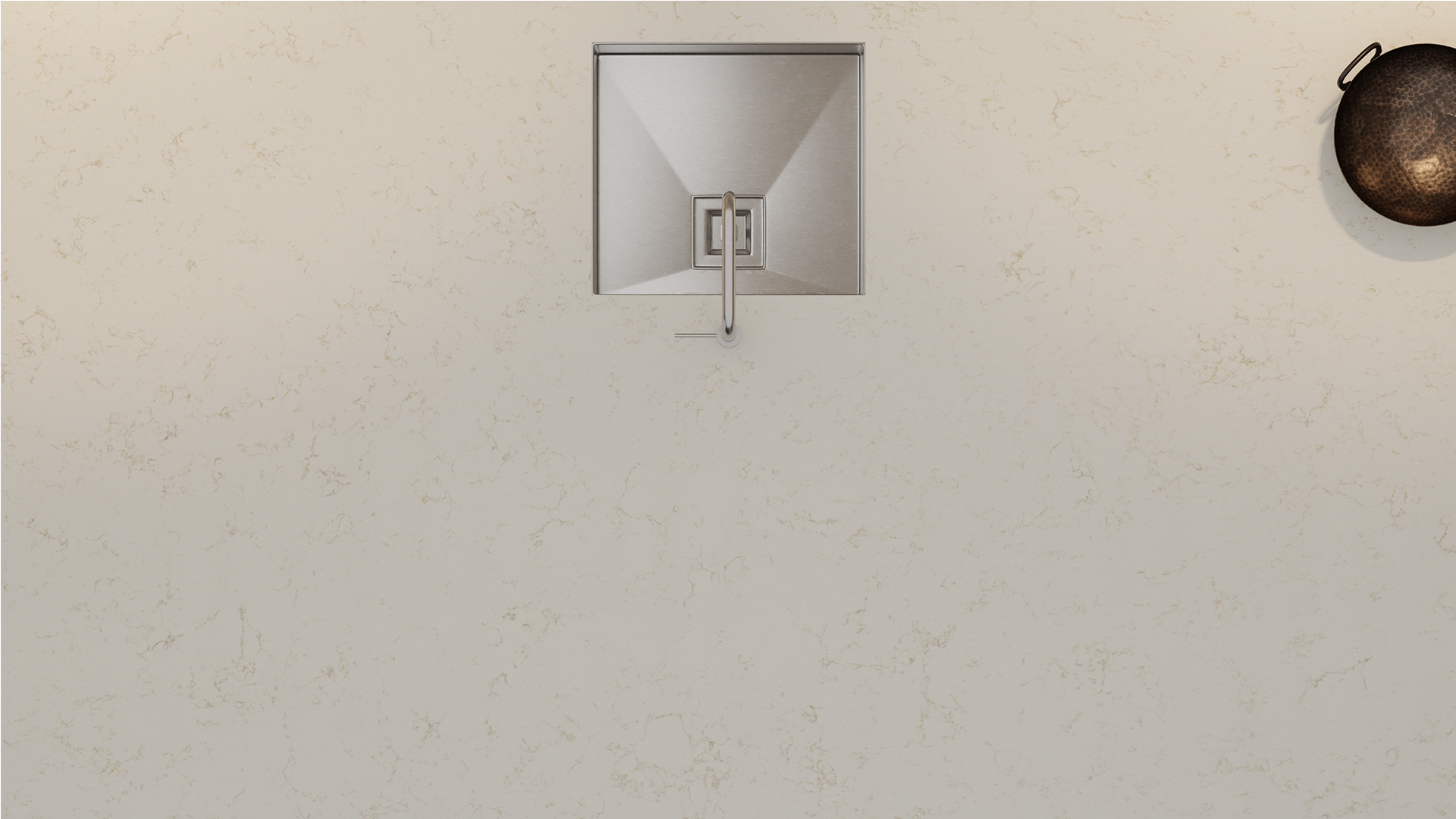 Simply Carrara Gold 20mm & 30mm - Quartz Worktop - 1m Worktops