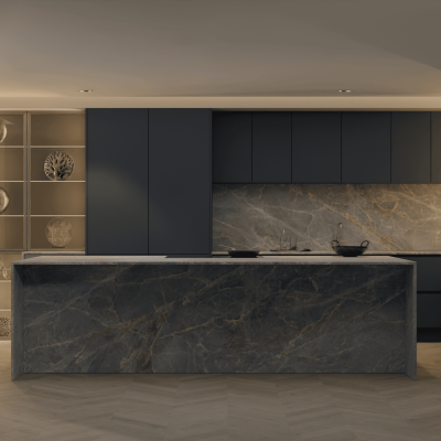 Simply HD Digital Quartz Volcanic Grey 20mm - 1m Worktops