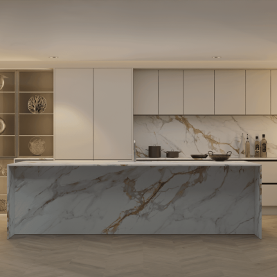 Simply HD Digital Quartz Calacatta Aurora 20mm - 1m Worktops