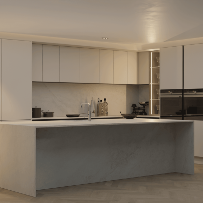 Kovik 20mm - Dekton Worktop - Breakfast Bars