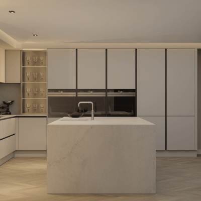 Kovik 20mm - Dekton Worktop - Breakfast Bars