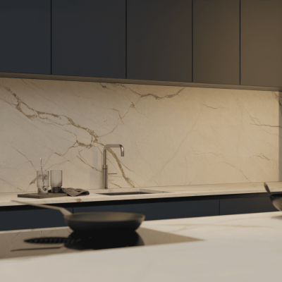 Simply Ceramic Canelo Roma 20mm - Porcelain Worktop - 1m Worktops
