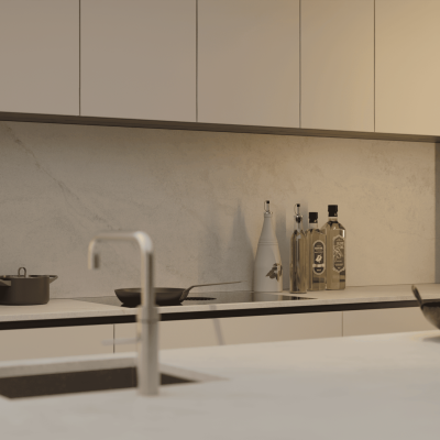 Kovik 20mm - Dekton Worktop - Breakfast Bars