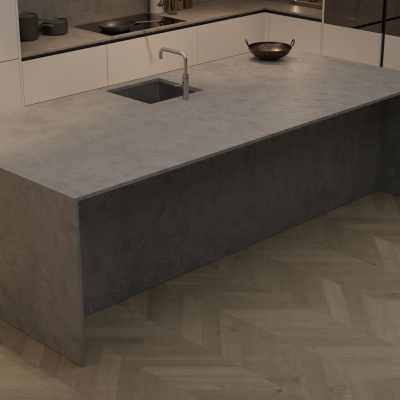 Simply Dark Concrete 20mm & 30mm - Quartz Worktop - 1m Worktops