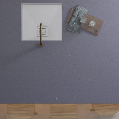 Simply Grey Sparkle 20mm & 30mm - Quartz Worktop