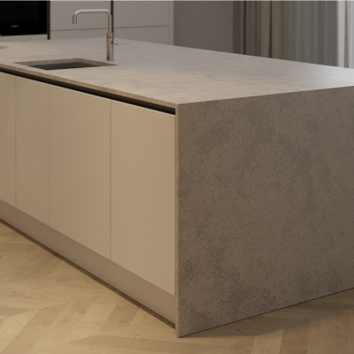 Simply Light Concrete 20mm & 30mm - Quartz Worktop - 1m Worktops