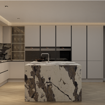 Simply Patagonia Oro 20mm & 30mm - Quartz Worktop - 1m Worktops