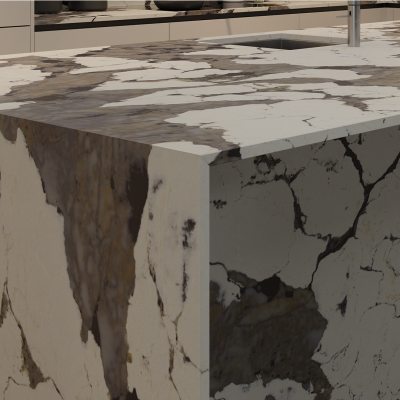 Simply Patagonia Oro 20mm & 30mm - Quartz Worktop - 1m Worktops