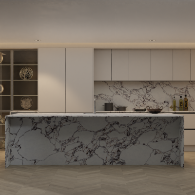 Simply Rosa Bulgari 20mm & 30mm - Quartz Worktop - 1m Worktops