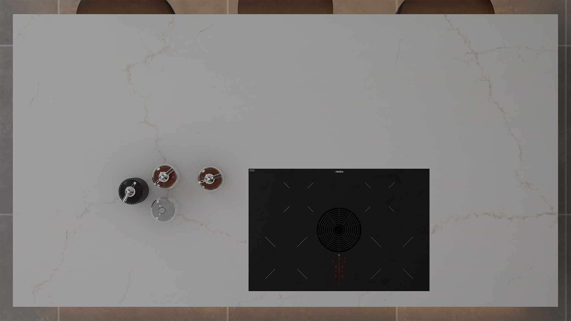 Simply Sorrento Gold 20mm & 30mm - Quartz Worktop - 1m Worktops