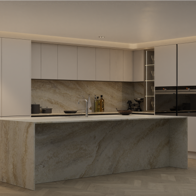 Simply Taj Mahal 20mm & 30mm - Quartz Worktop - 1m Worktops