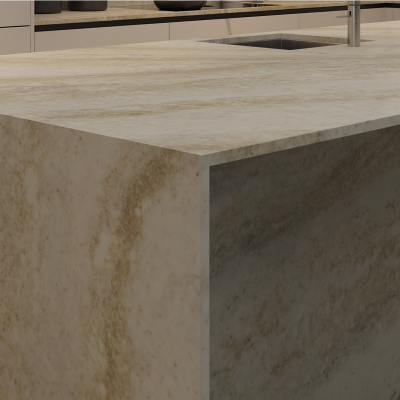 Simply Taj Mahal 20mm & 30mm - Quartz Worktop - 1m Worktops