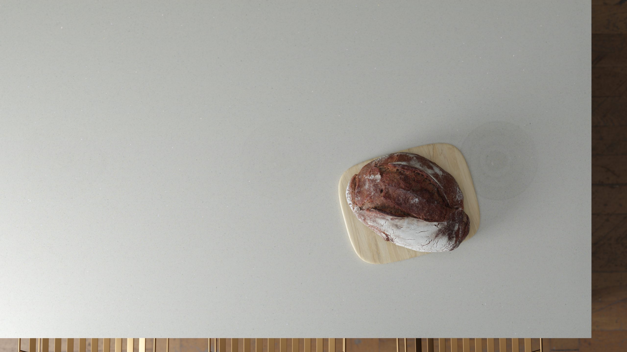 Simply White Shimmer 20mm & 30mm - Quartz Worktop - 1m Worktops