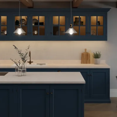 Finesse Beige Royal Marble Patina - Laminate Worktop