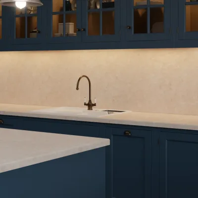 Finesse Beige Royal Marble Patina - Laminate Worktop