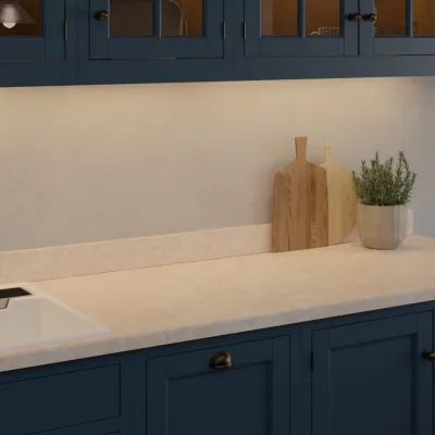 Finesse Beige Royal Marble Patina - Laminate Worktop