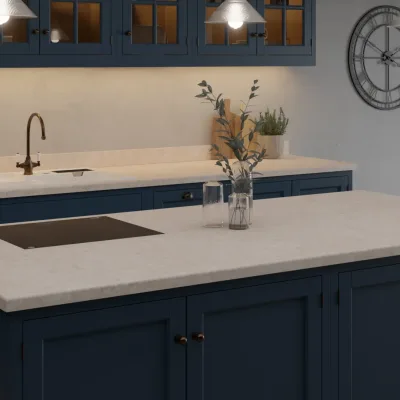 Finesse Beige Royal Marble Patina - Laminate Worktop