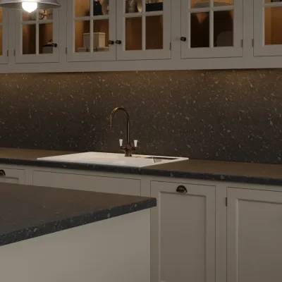 Finesse Black Flint Pearl - Laminate Worktop