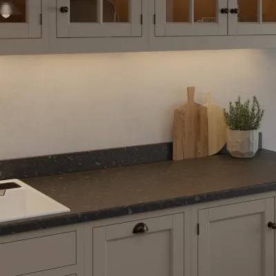 Finesse Black Flint Pearl - Laminate Worktop