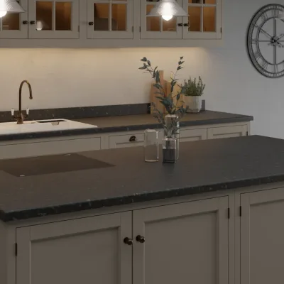 Finesse Black Flint Pearl - Laminate Worktop