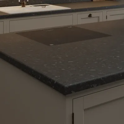 Finesse Black Flint Pearl - Laminate Worktop