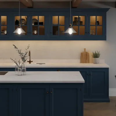 Finesse Cream Navona Palazzo Touch - Laminate Worktop