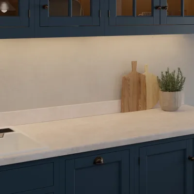 Finesse Cream Navona Palazzo Touch - Laminate Worktop