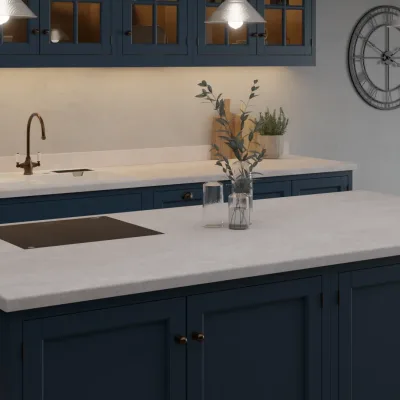 Finesse Cream Navona Palazzo Touch - Laminate Worktop