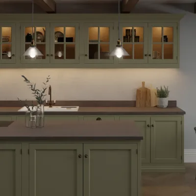 Finesse Dark Tivoli Rough Stone - Laminate Worktop