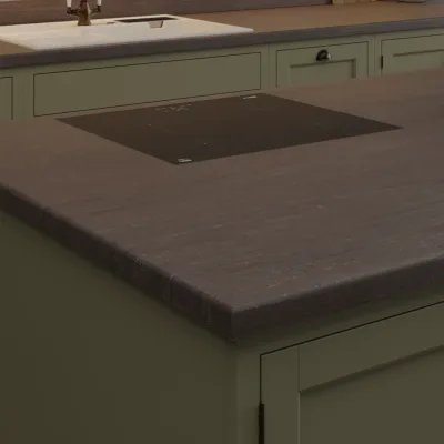 Finesse Dark Tivoli Rough Stone - Laminate Worktop