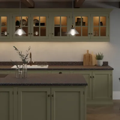 Pro-Top Black Granite (Jet) Bureau Structure - Laminate Kitchen Worktop