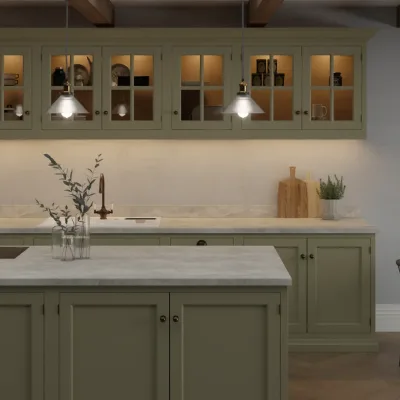 Finesse Light Atelier Used Effect - Laminate Worktop