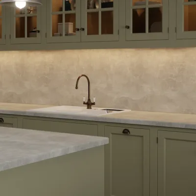 Finesse Light Atelier Used Effect - Laminate Worktop