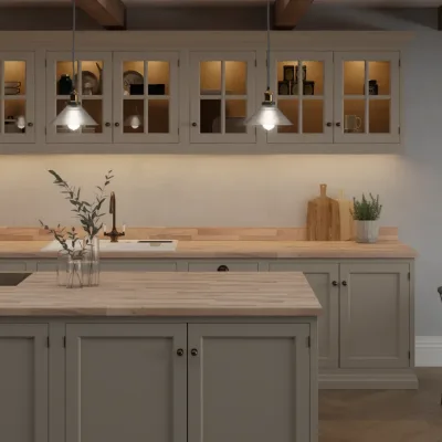 Pro-Top Walnut (Porterhouse Walnut) Perl - Laminate Kitchen Worktop